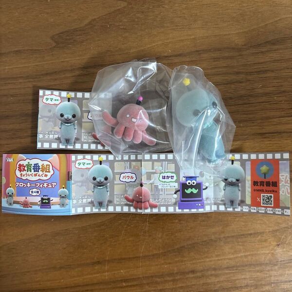 教育番組 タマ 通常 パウル 2個セット 未開封 新品 フロッキーフィギュア