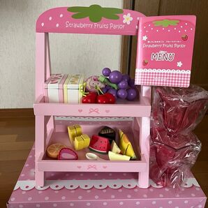 Strawberry Fruits Parlor フルーツパーラーセット ままごと