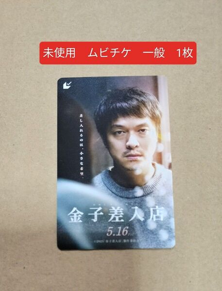 映画 金子差入店 未使用 ムビチケ 一般 1枚 丸山隆平 真木よう子 匿名配送 翌日発送
