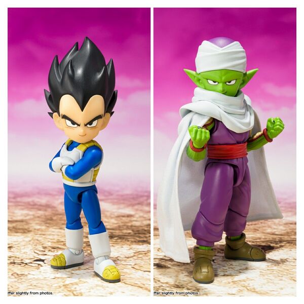 新品 S.H.Figuarts ベジータ ピッコロ ミニ DAIMA ダイマ ドラゴンボール フィギュアーツ フィギュア