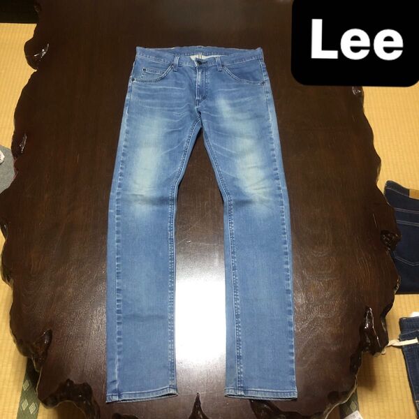Lee Riders リーライダース スキニー ストレッチジーンズ スリム ライトブルー