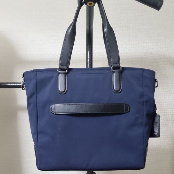 TUMI トートバッグ ネイビー