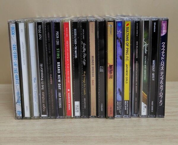 ロック・オルタナティブロックCDコレクション18枚セット