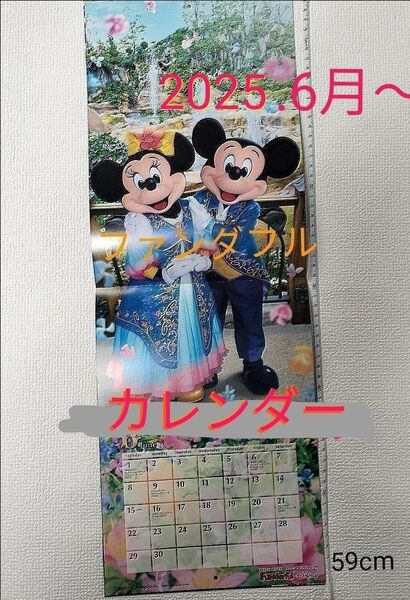 ディズニーカレンダー ミッキー ミニーと仲間たち 2025年
