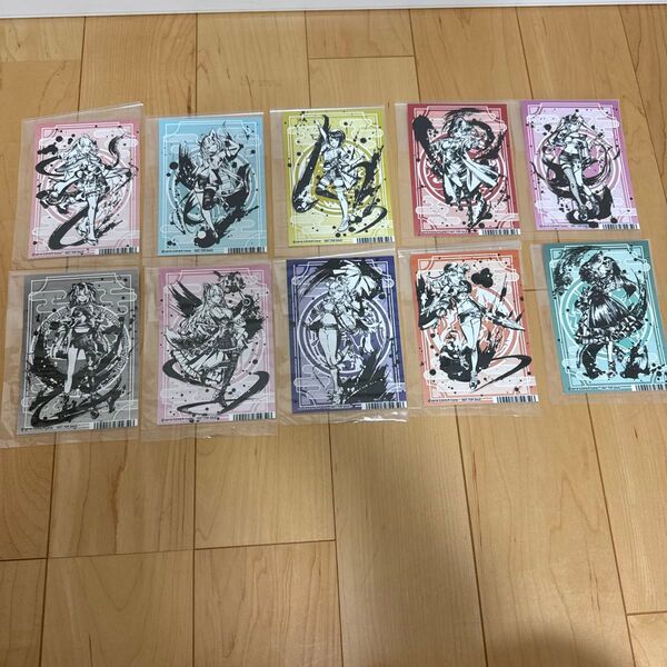 ホロライブ ホロライブプロダクション 墨彩の宴 フェア 特典 ブロマイド 10種 コンプ アニメイト