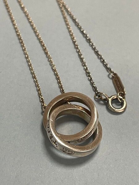 TIFFANY&Co. インターロッキング ネックレス シルバー925