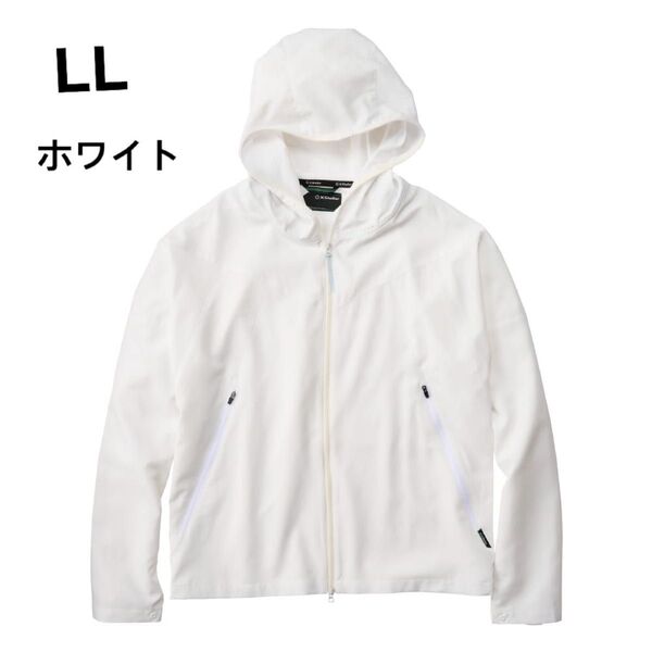 新品 エックスシェルター暑熱フーディー XLサイズ ホワイト ワークマン Xshelter