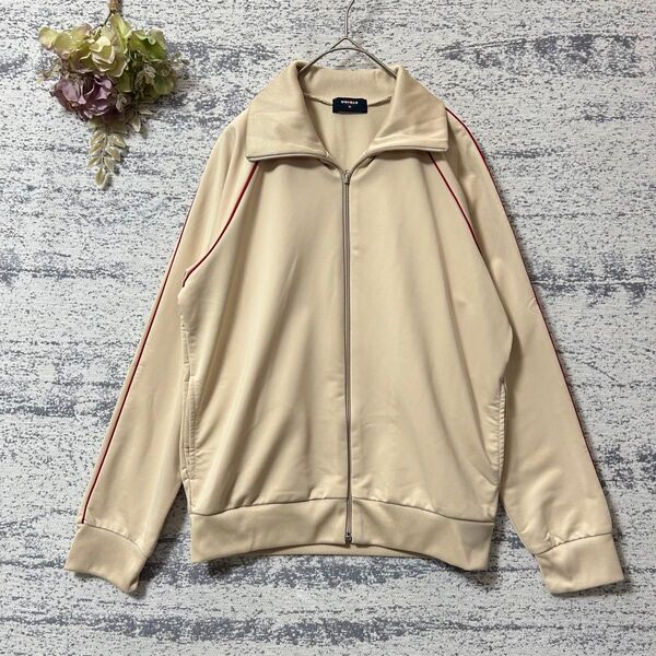 UNIQLO オールドユニクロ トラックジャケット ベージュ M ジャージ 古着