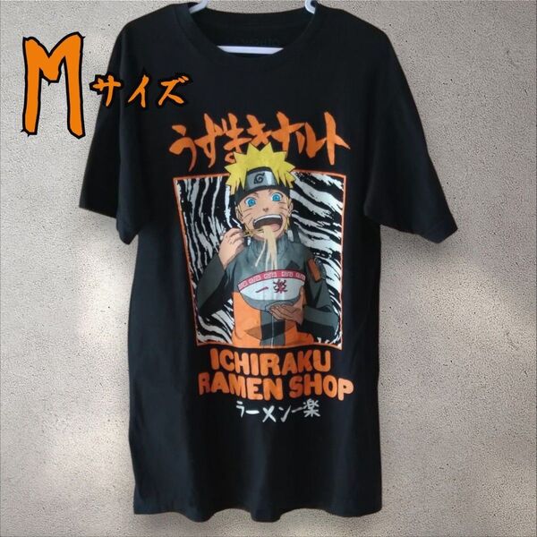 NARUTO ナルト ラーメン一楽 Tシャツ