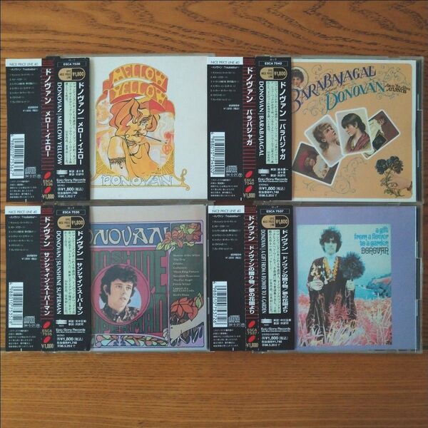 DONOVAN ドノヴァン 帯付き 国内盤 CD SMJ刻印 4枚セット