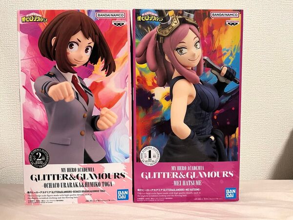 GLITTER GLAMOURS 僕のヒーローアカデミア 麗日お茶子 発目明 フィギュア