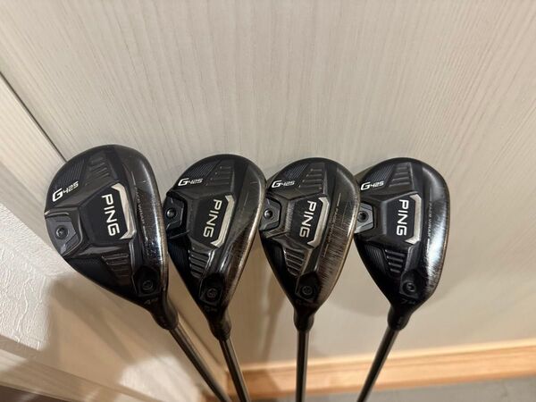 PING G425 ユーティリティ 4本セット 4.5.6.7U