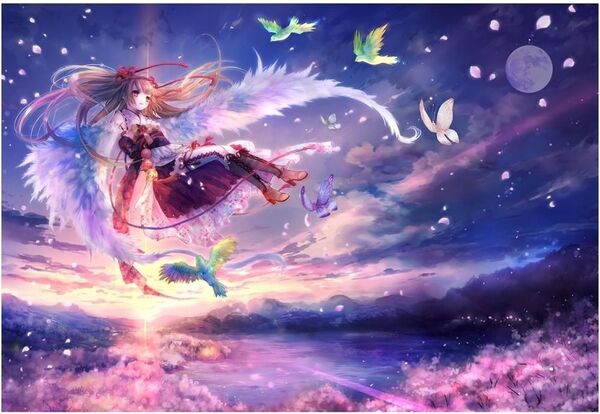 ジグソーパズル マイクロピース 少女 1000P インテリア ギフト