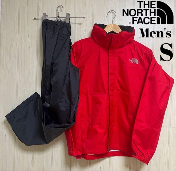 【完売品】ノースフェイ THE NORTH FACE レインウェア 上下 S