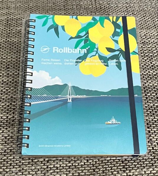 ロルバーン ポケット付メモL 広島限定 しまなみ海道