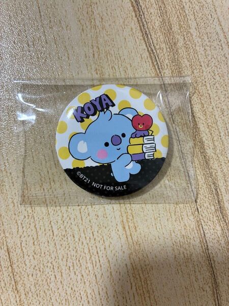 BT21 KOYA 缶バッチ BTS RM