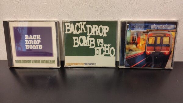 BACK DROP BOMB バックドロップボム CD 3枚セット