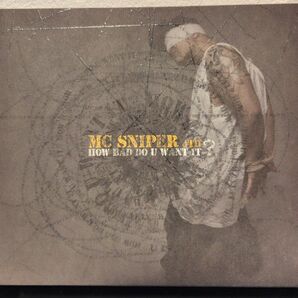 MC Sniper How Bad Do U Want It CD 韓国盤 ラップ ヒップホップ
