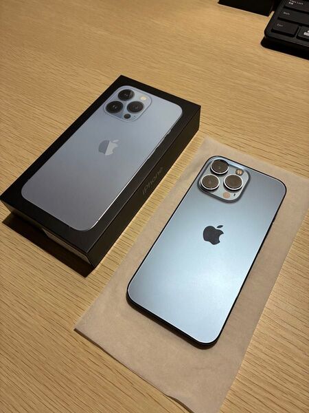 iPhone13pro 本体 箱付き SIMフリー iPhone Pro シエラブルー Apple