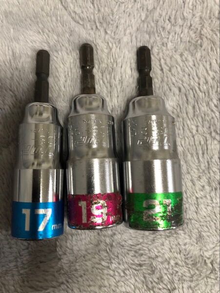 トップ ソケットビット 3本セット ソケット
