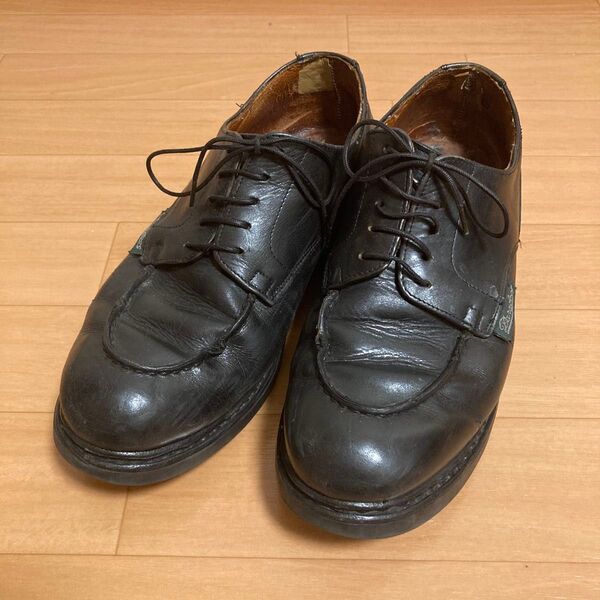 パラブーツ シャンボード UK 7 1/2 黒 ジャンク品