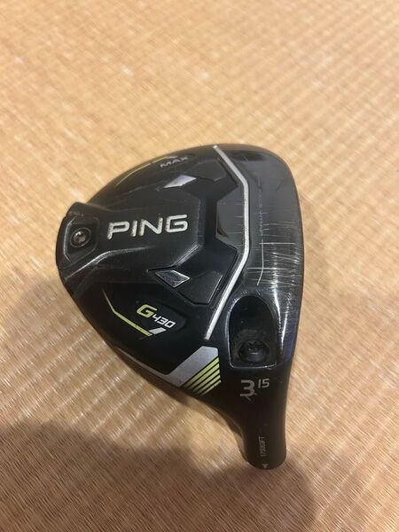 PING G430 MAX フェアウェイウッド 3W ヘッド+ヘッドカバー