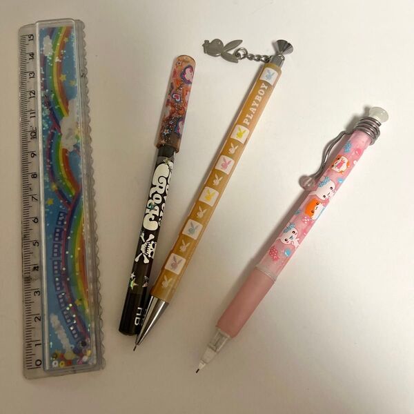 ペロリンミルキーランド シャーペン 平成レトロ ハムスター ピンク 文房具 鉛筆 パンダ うさぎ 平成女児