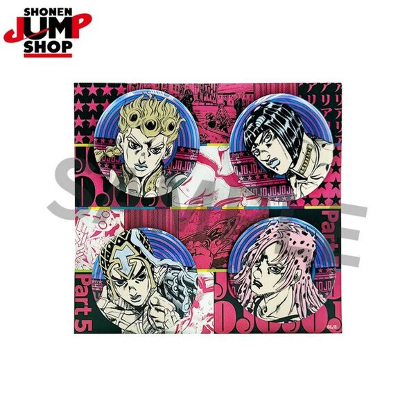 ジョジョ ジョジョの奇妙な冒険 中国 中国限定 海外限定 グッズ ジャンプ ジャンプショップ JUMPSHOP 缶バッジ 5部