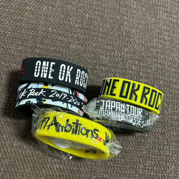 ワンオク ONE OK ROCK ラバーバンド ラババン グッズセット