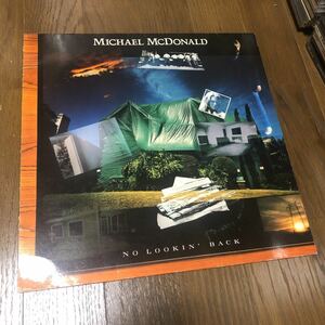 マイケル・マクドナルド Michael McDonald No Lookin' Back EU盤レコード