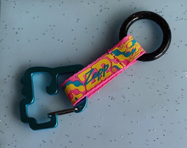 Zepp ドリンクホルダー ペットボトルホルダー カラビナ ライブハウス