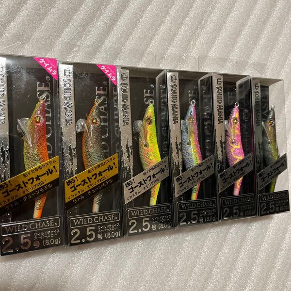 スクイッドマニア WILD CHASE エギ 6個セット
