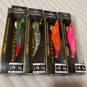 シマノ タコマスター フラッシュブースト 3.5号 35g 4個セット