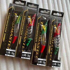 シマノ タコマスター フラッシュブースト 3.5号 35g 4個セット