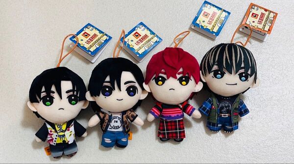 LIL LEAGUE リルリーグ ぬいぐるみ マスコット 4個セット!