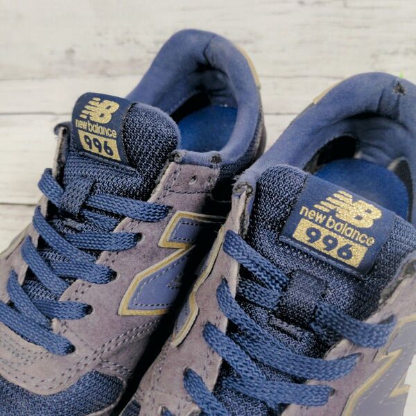 【人気】New Balance 996 スニーカー ネイビー22.5cm