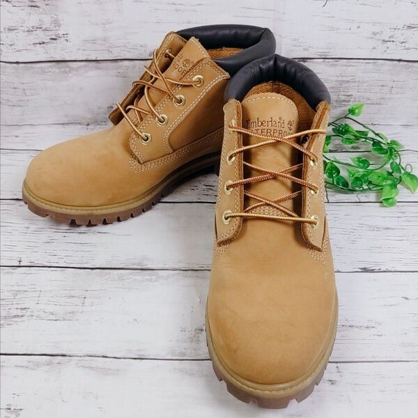 Timberland ティンバーランド20061ブーツ イエロー ヌバック 26.5cm