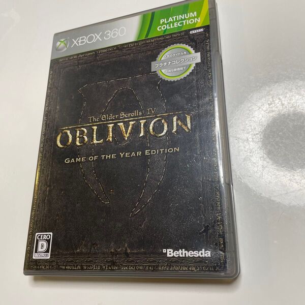 Xbox360The Elder Scrolls IV:オブリビオン Game of the Year Edition プラチナ