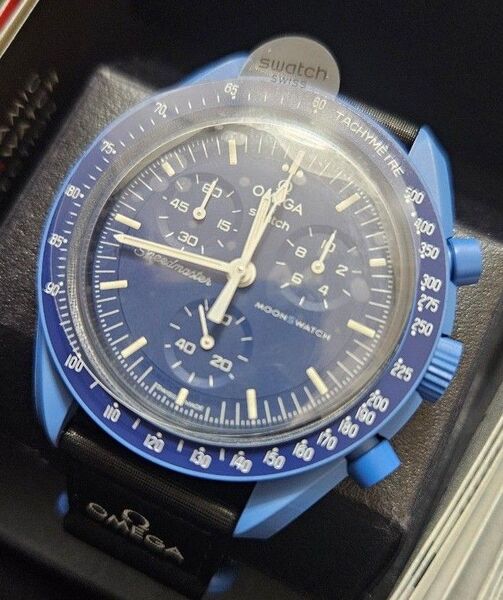 SWATCH×OMEGA MISSION TO NEPTUNE ネプチューン オメガスウォッチ 新品未使用