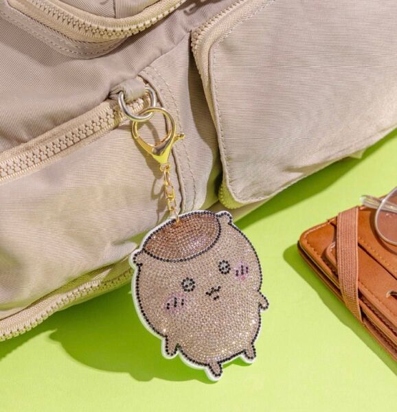 【新品未開封】ちいかわ ラインストーン キーホルダー2(くりまんじゅう)