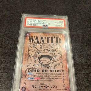 【PSA10】ルフィ手配書 ニカ OP05 -119 SEC