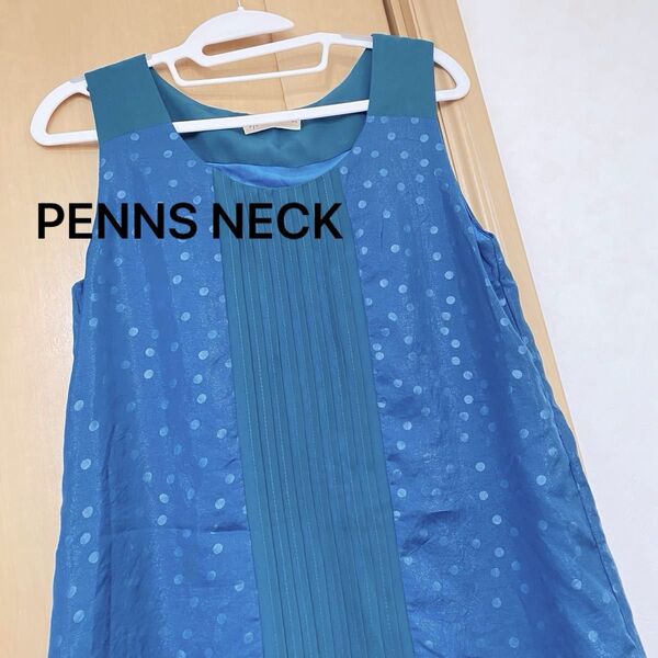 PENNS NECK ノースリーブチュニック、ワンピース