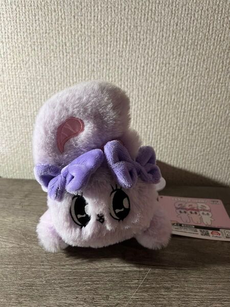 エスターバニー エンジェルパスケース パープル ぬいぐるみ