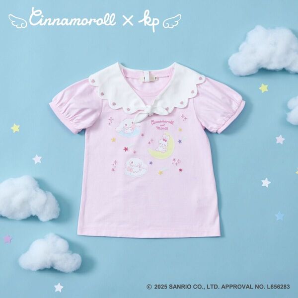 新品タグ付 KP シナモン セーラー襟 Tシャツ 110