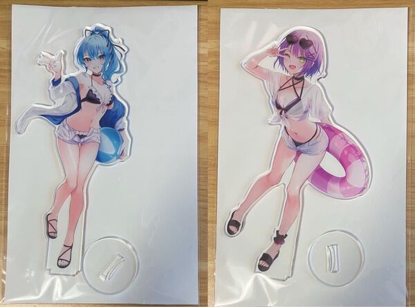 星街すいせい・常闇トワアクリルスタンド コミケ