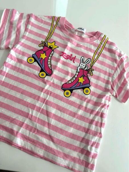 XgirlストライプTシャツ