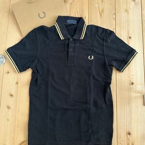 FRED PERRY M12 黒 金 ポロシャツ フレッドペリー