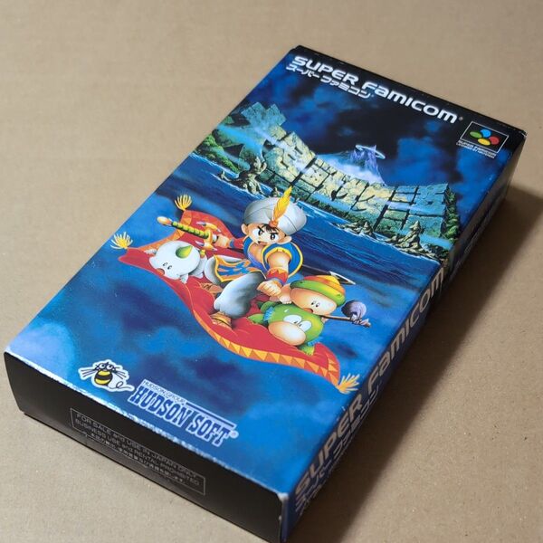 箱説あり 大貝獣物語 スーパーファミコン SFC レトロゲーム 箱傷みあり
