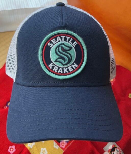 【中古】NHL Seattle Kraken ベースボールキャップ ネイビー系