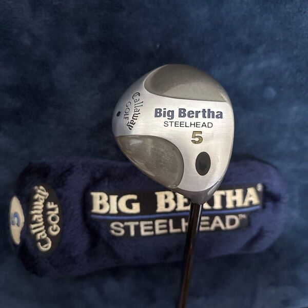 Callaway BIG BERTHA STEELHEAD 5W レア支給品 オーイ!とんぼ “つぶら”モデル 程度良